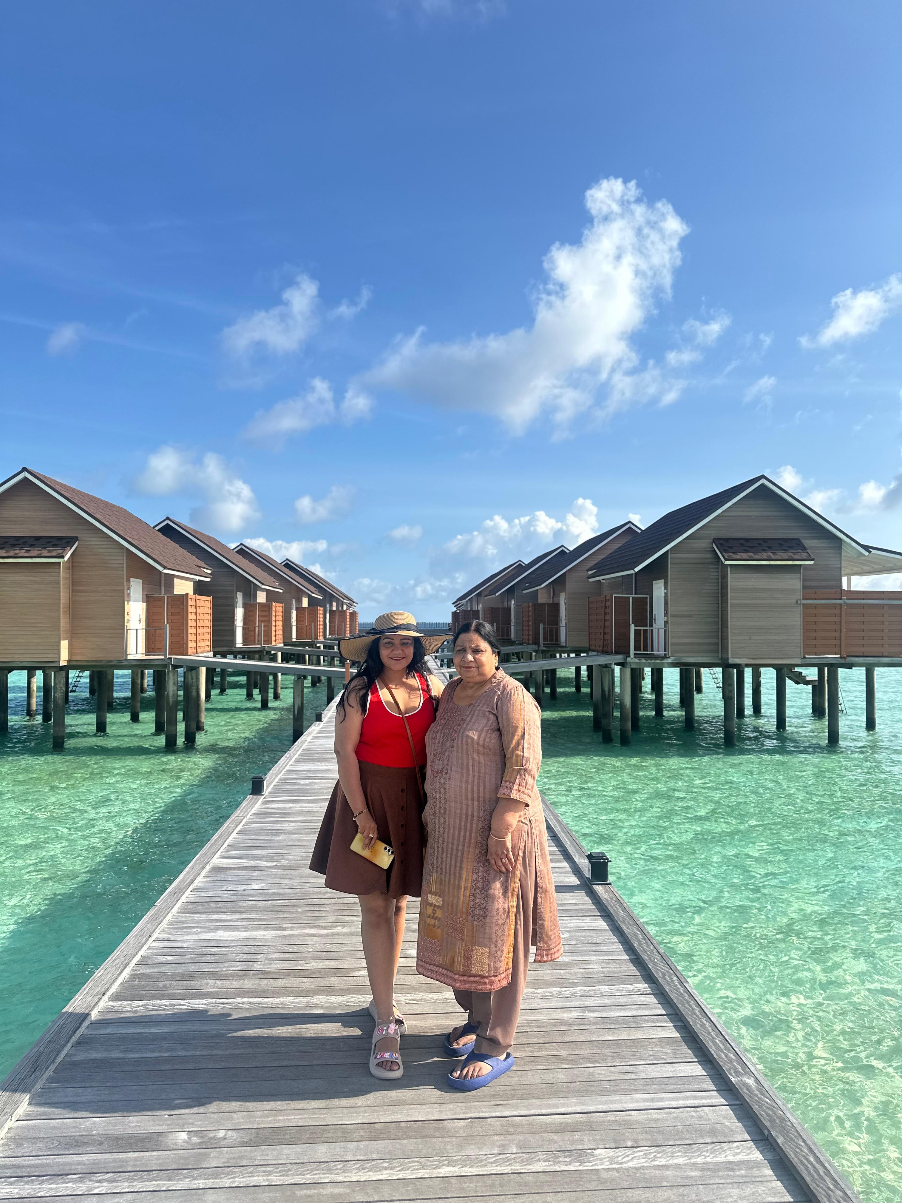 Neha — Taking my mom to Maldives was the best gift ever